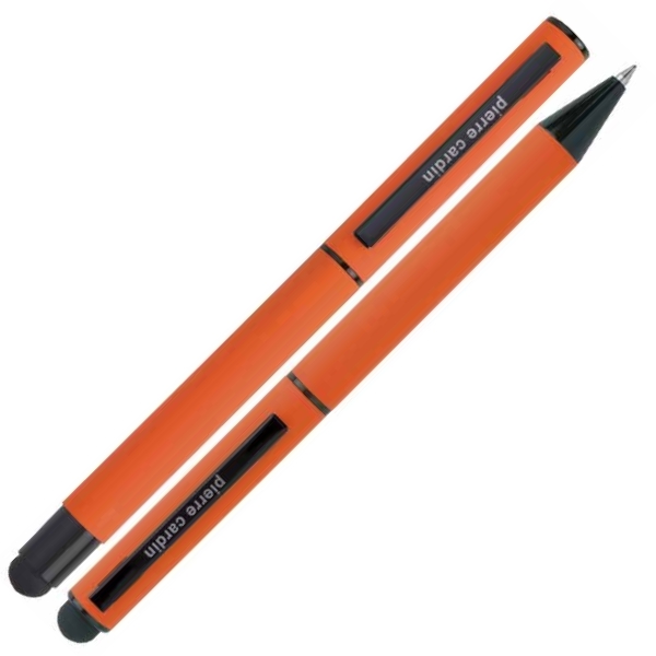 Zestaw piśmienny długopis i pióro kulkowe CELEBRATION Pierre Cardin P086434K pomarańczowy