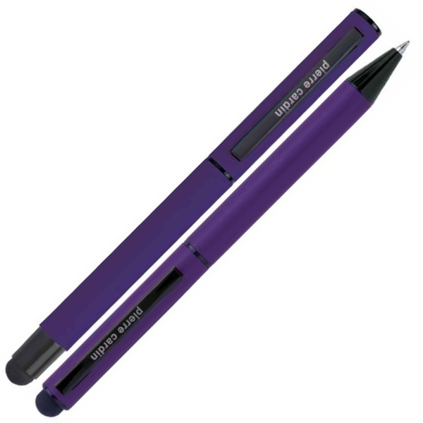 Zestaw piśmienny długopis i pióro kulkowe CELEBRATION Pierre Cardin P086434K fioletowy
