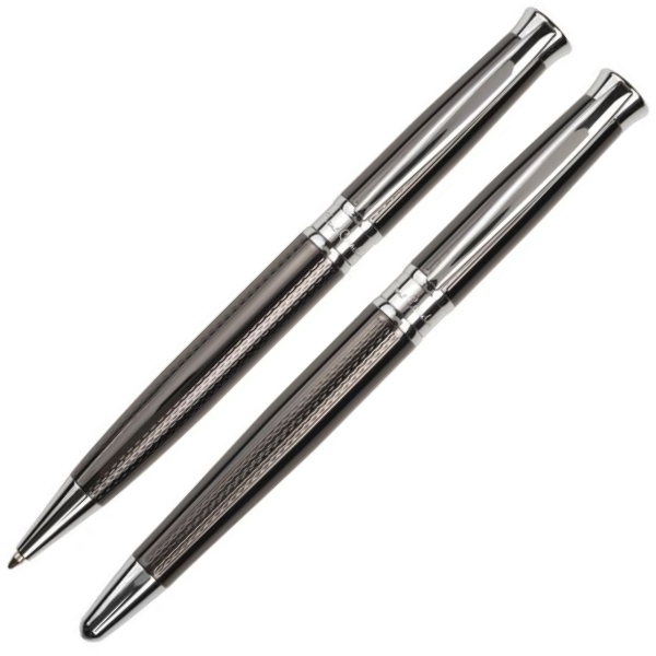 Zestaw piśmienny długopis i pióro kulkowe ROI Pierre Cardin P084866K MC-B040890-W