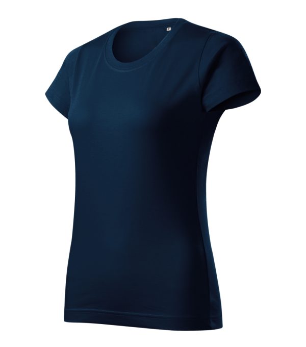 Koszulka damska Basic Free P022694F granatowy