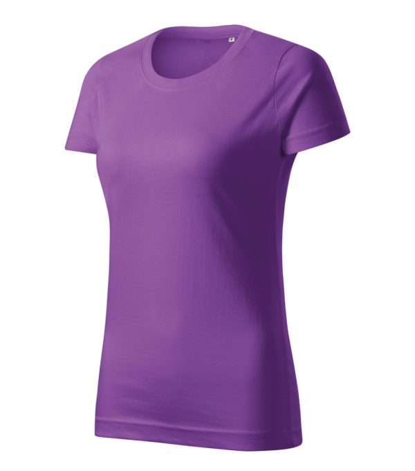 Koszulka damska Basic Free P022694F fioletowy