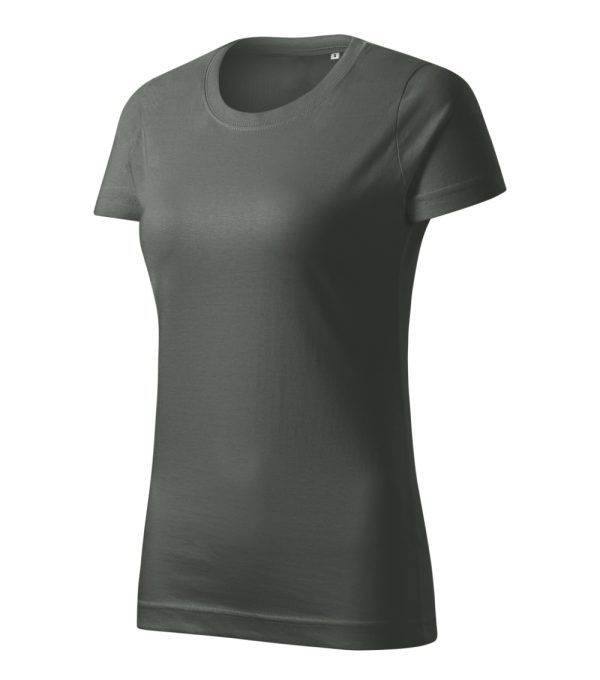 Koszulka damska Basic Free P022694F ciemny khaki