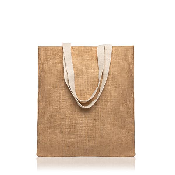 Torba jutowa z bawełnianymi uchwytami / Strapcote P092565P