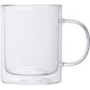 Kubek szklany z podwójnymi ściankami CARACAS 350 ml P089564G