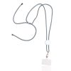 Smycz z uchwytem na telefon z RPET / Daily P092680P light grey