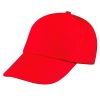 Czapka z daszkiem 5 paneli SANTA FE P088820G czerwony