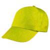 Czapka z daszkiem 5 paneli SANTA FE P088820G jasnozielony