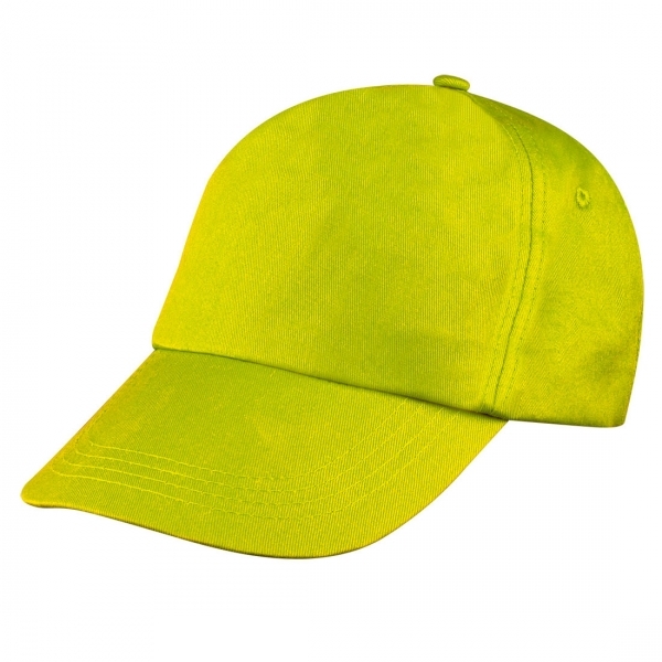 Czapka z daszkiem 5 paneli SANTA FE P088820G jasnozielony