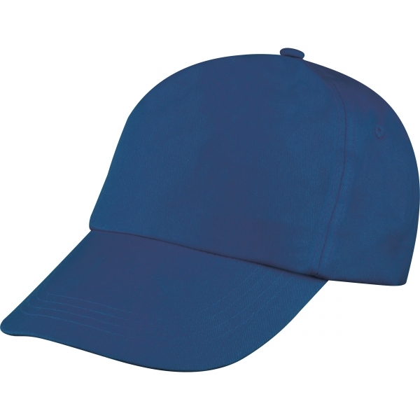 Czapka z daszkiem 5 paneli SANTA FE P088820G granatowy