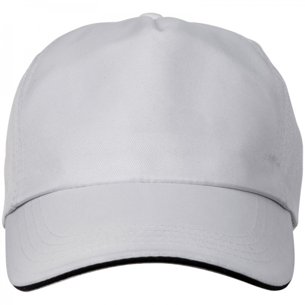 Czapka z daszkiem 5 paneli ARLINGTON P087951G biały