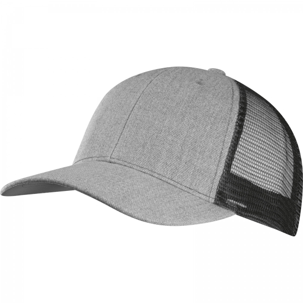Czapka z daszkiem i siateczką 6 paneli P086529K MC-51475-W