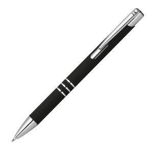 Długopis aluminiowy półżelowy soft touch P087285K MC-13991-W