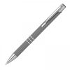 Długopis aluminiowy półżelowy soft touch P087285K ciemnoszary