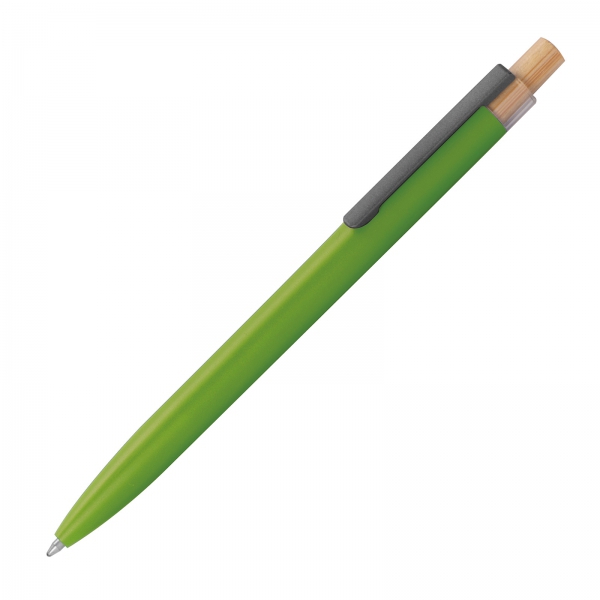 Długopis aluminiowy z recyklingu P085692K jasnozielony