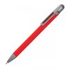 Długopis aluminiowy z recyklingu, półżelowy P101813K czerwony