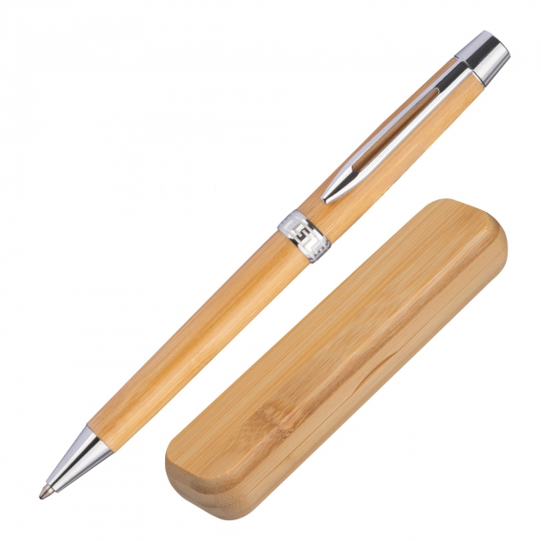 Długopis bambusowy w etui P101783K MC-1445313