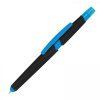 Długopis plastikowy z zakreślaczem touch pen P086197K jasnoniebieski