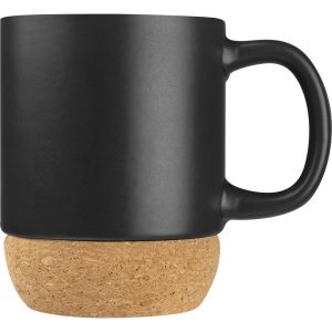 Kubek ceramiczny z korkiem 350 ml GISTEL P089127G EG-2418-W