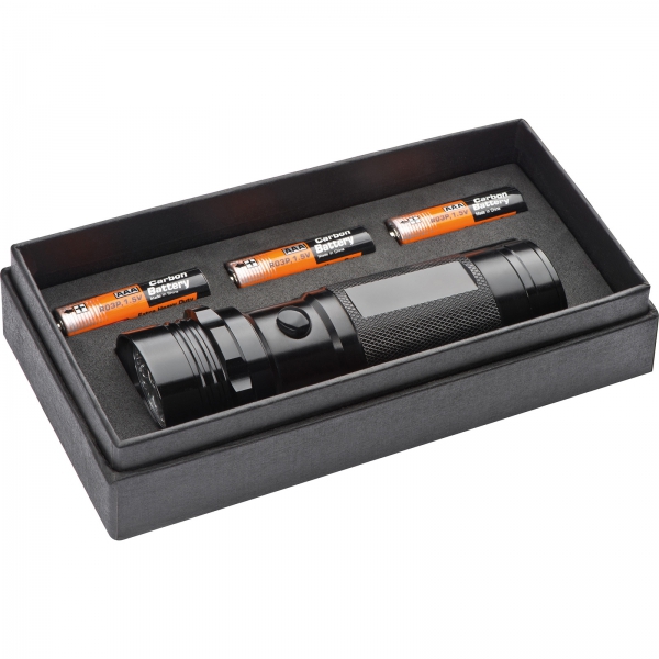 Latarka metalowa 14 LED P085080K