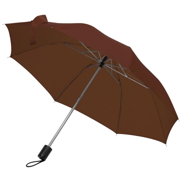 Parasol manualny LILLE P087611G brązowy