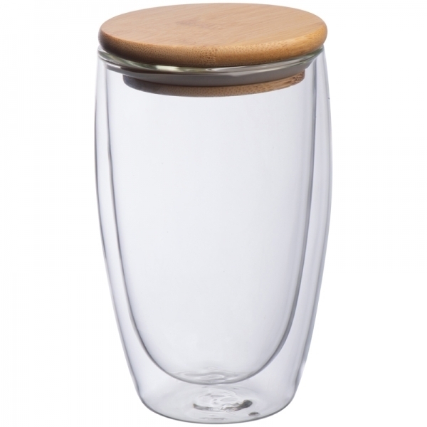 Szklanka z pokrywką ZAKOPANE 500 ml P088630G