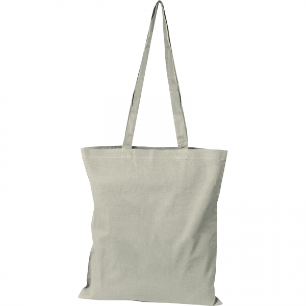 Torba bawełniana z długimi uszami 140 g/m2 P085767K szary