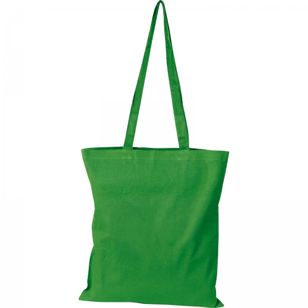 Torba bawełniana z długimi uszami 140 g/m2 P085767K zielony