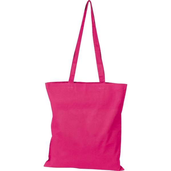 Torba bawełniana z długimi uszami 140 g/m2 P085767K różowy