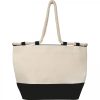 Torba plażowa z juty P086062K czarny