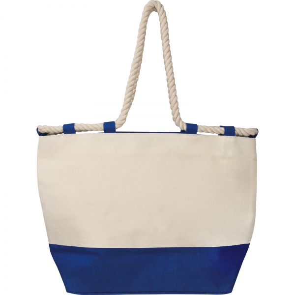 Torba plażowa z juty P086062K niebieski