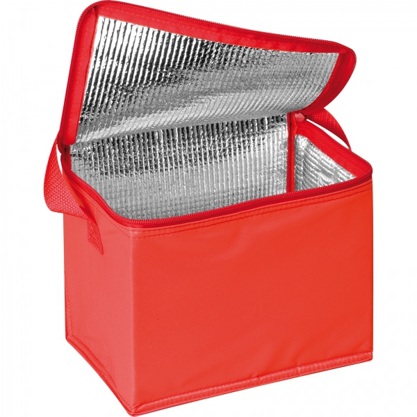 Torba termiczna na 6 puszek 500 ml P085128K czerwony