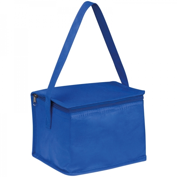 Torba termiczna non woven na 6 puszek 330 ml NIEBY P088464G niebieski