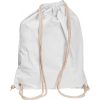 Worek sportowy bawełniany 140 g/m2 CARLSBAD P089391G biały