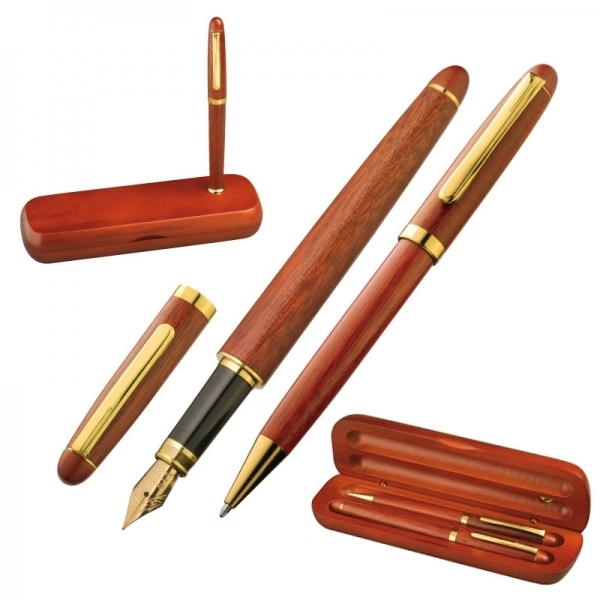 Zestaw piśmienny długopis i pióro wieczne OXFORD P087556G EG-401501