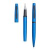 Zestaw piśmienny - metalowy długopis i pióro kulkowe / Mety P090665P royal blue