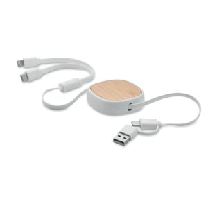 Chowany kabel USB do ładowania P053204O MI-MO2146-06