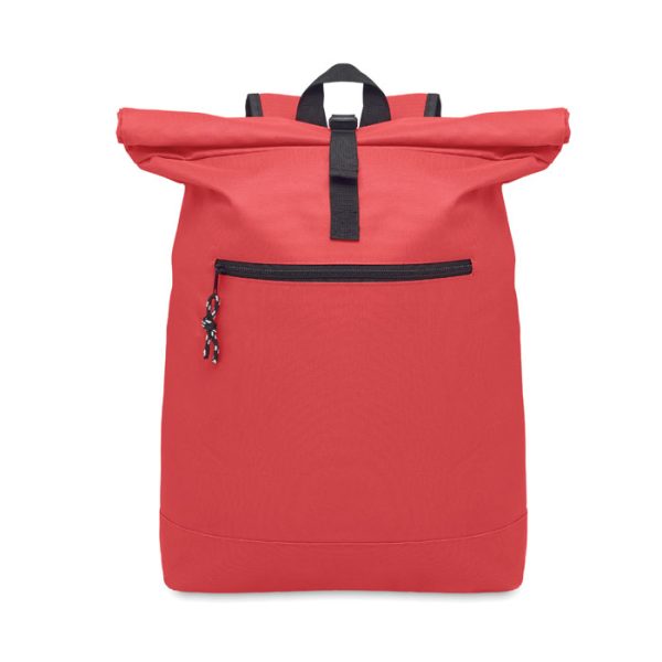 Plecak rolltop poliester 600D P053244O czerwony