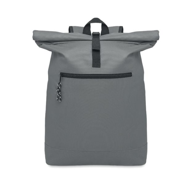 Plecak rolltop poliester 600D P053244O kamienny szary