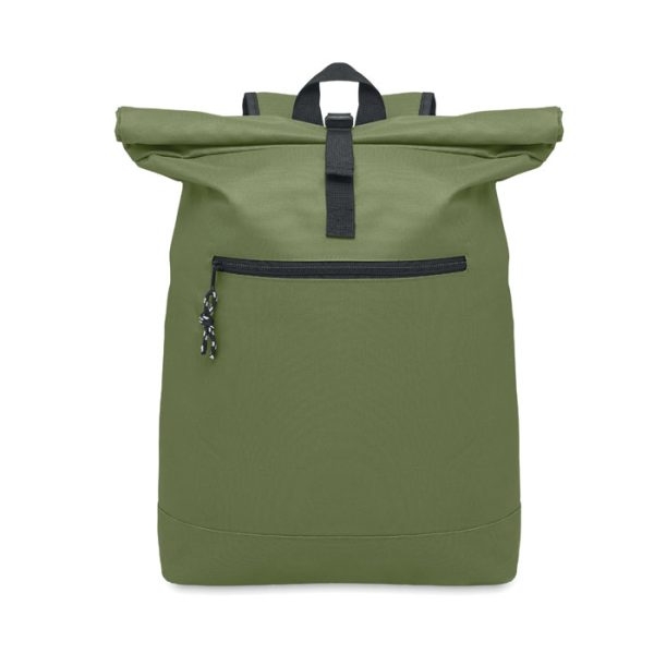 Plecak rolltop poliester 600D P053244O zieleń wojskowa