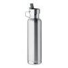 Butelka dwuścienna 660 ml P067342O srebrny mat