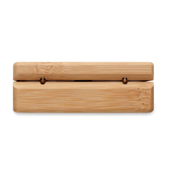 Słuchawki douszne TWS w bambusowym P100733O