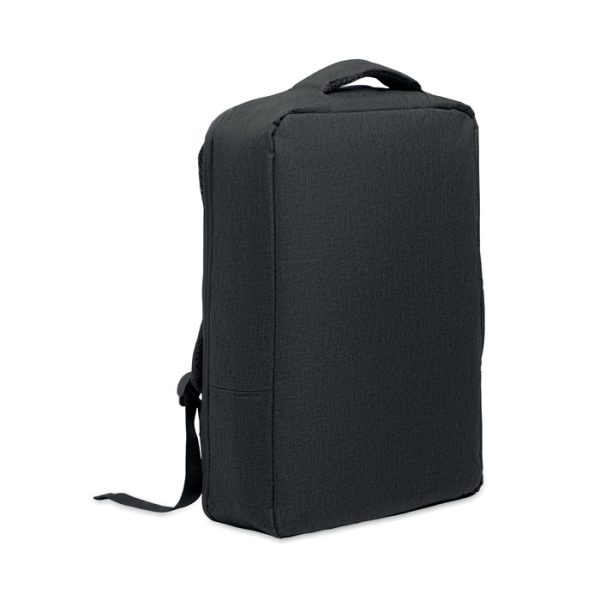 Smukły plecak na laptop 15 cal P067380O czarny