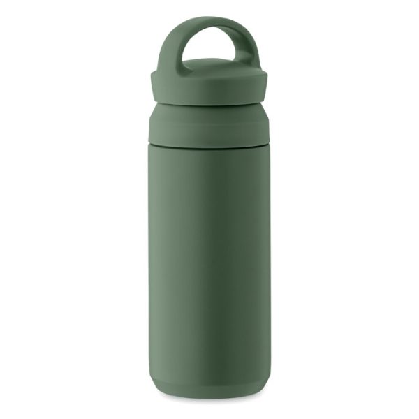Butelka dwuścienna 320 ml P067412O ciemnozielony