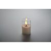 Świeca woskowa LED w szkle P067490O