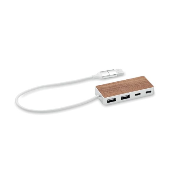 Hub USB 4 porty 27,5 cm P100766O