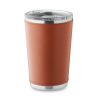 Kubek dwuścienny 350 ml P100787O brazowy