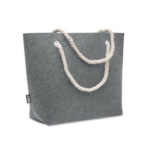 Filcowa torba plażowa RPET P100797O MI-MO2416-W