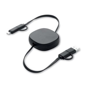 Zwijany kabel ładujący o mocy 6 P100812O MI-MO2425-W