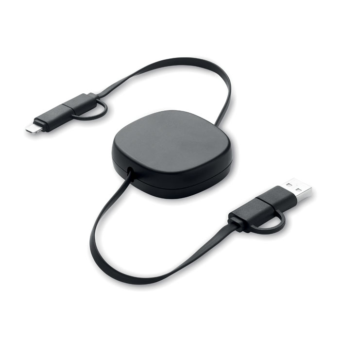 Zwijany kabel ładujący o mocy 6 P100812O MI-MO2425-W