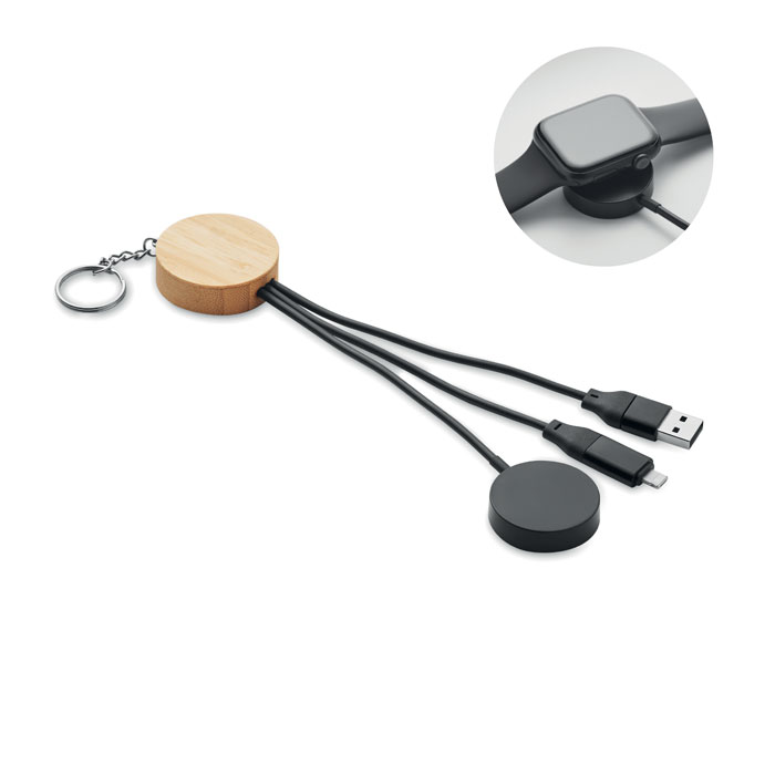 Brelok z kablem 4 w 1 60W P100866O MI-MO2451-W